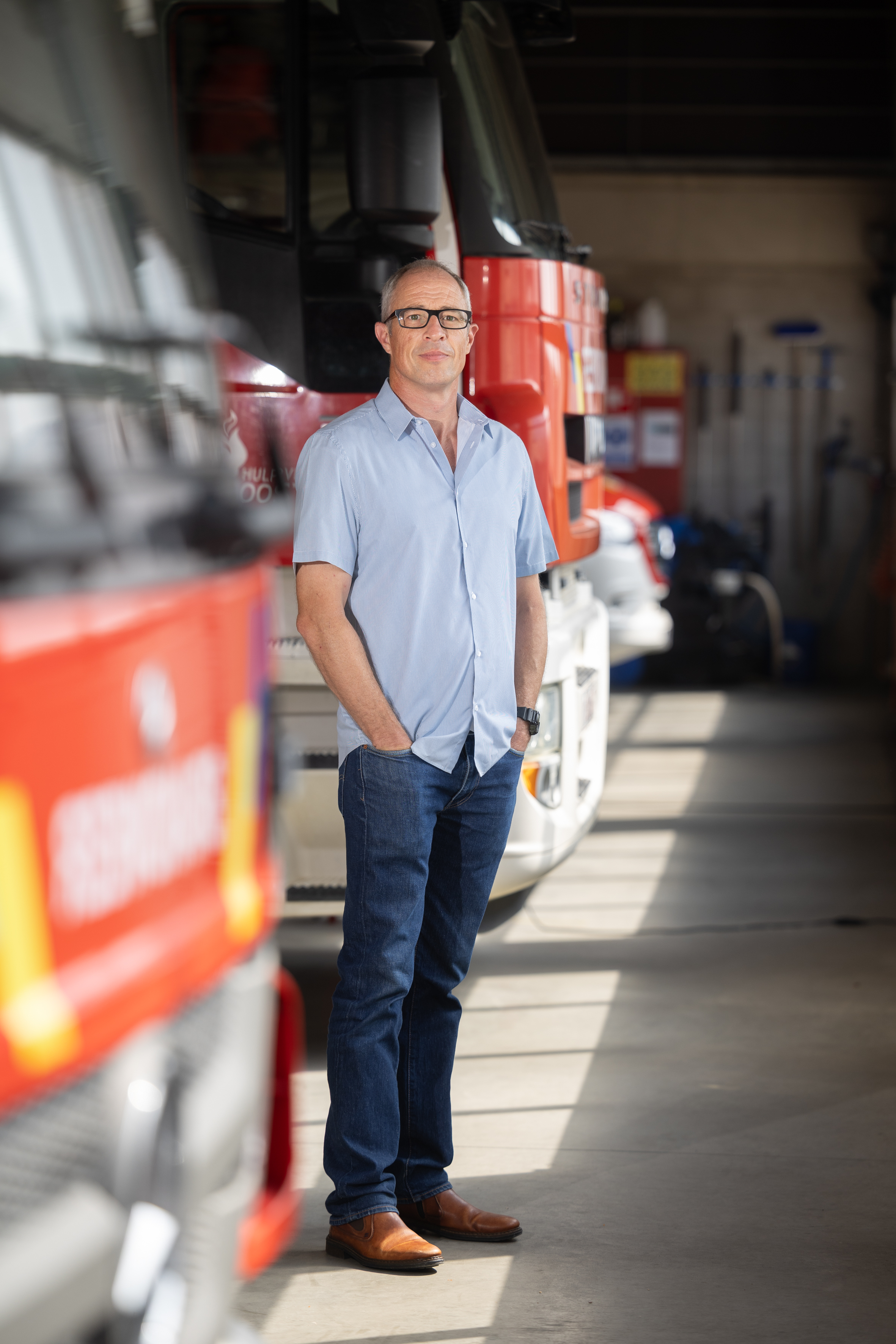 Tim Renders, adviseur brandveiligheid